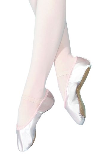 Picture of Satin Pink Ballet Shoes
