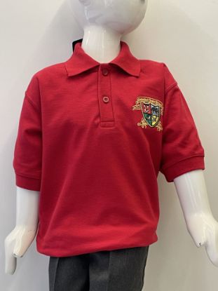 Picture of Bottesford Junior Red Polo Shirt