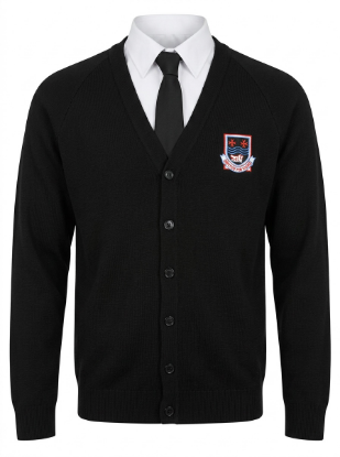 Picture of Frederick Gough Black Cardigan