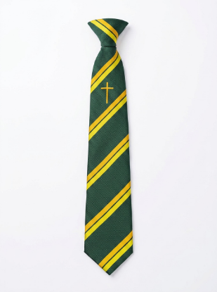 Picture of St Bedes Yellow/ Green Tie